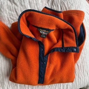 L.L. Bean fleece pullover